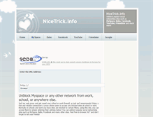 Tablet Screenshot of nicetrick.info